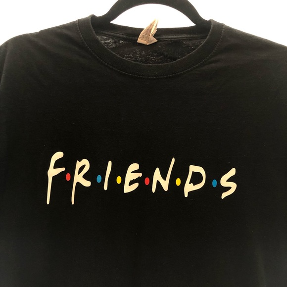 Vintage friends black t shirt medium - Picture 2 of 6